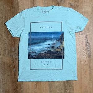 Astronomy Malibu Light Blue Graphic T- Shirt